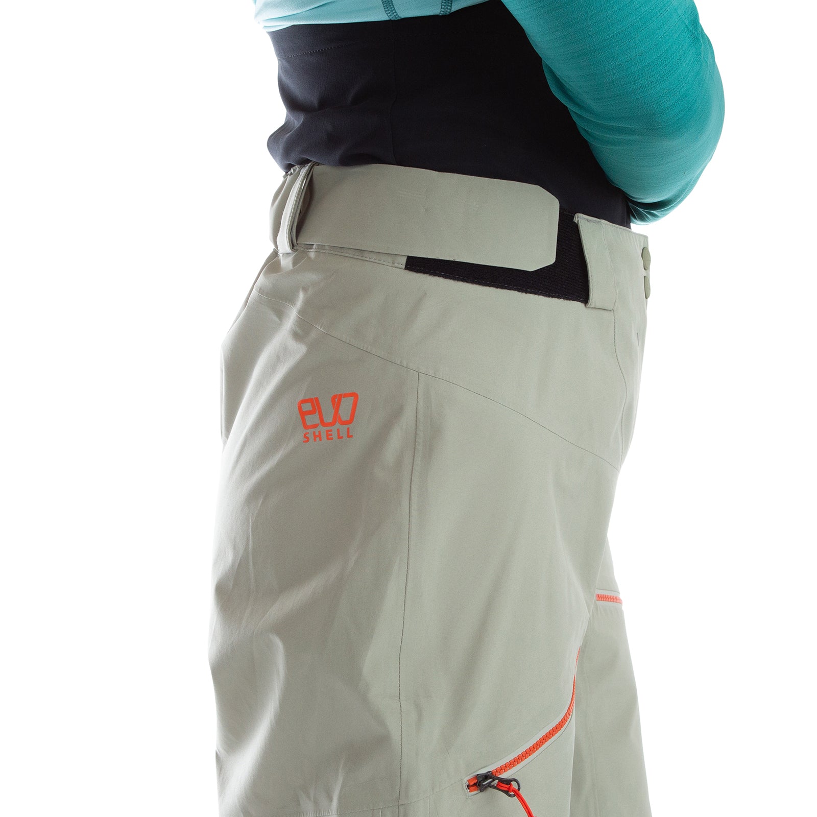 Chaser EVO Shell Bib Pants Women's Tea/Cherry Tomato Alt View #5
