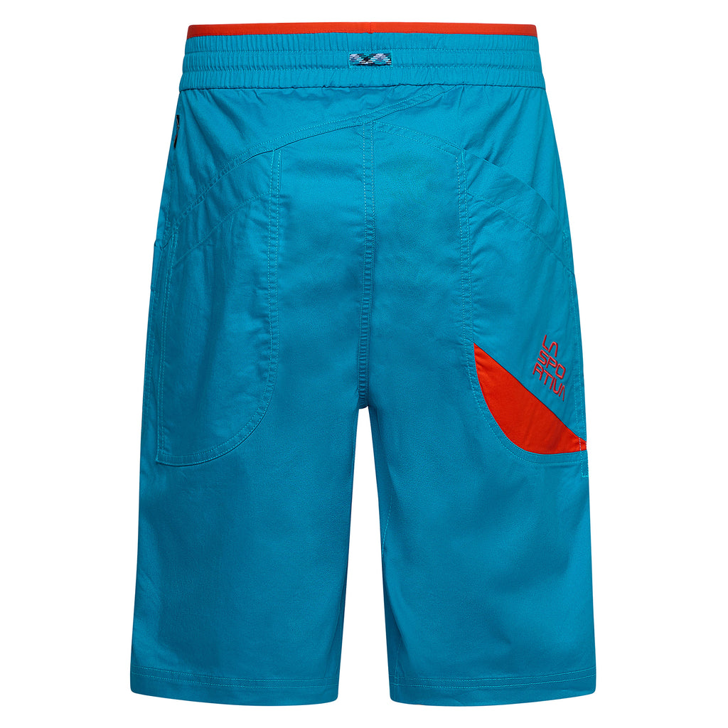 Shorts Bleauser pour hommes Tropic Blue/Cherry Tomato Alt View #6
