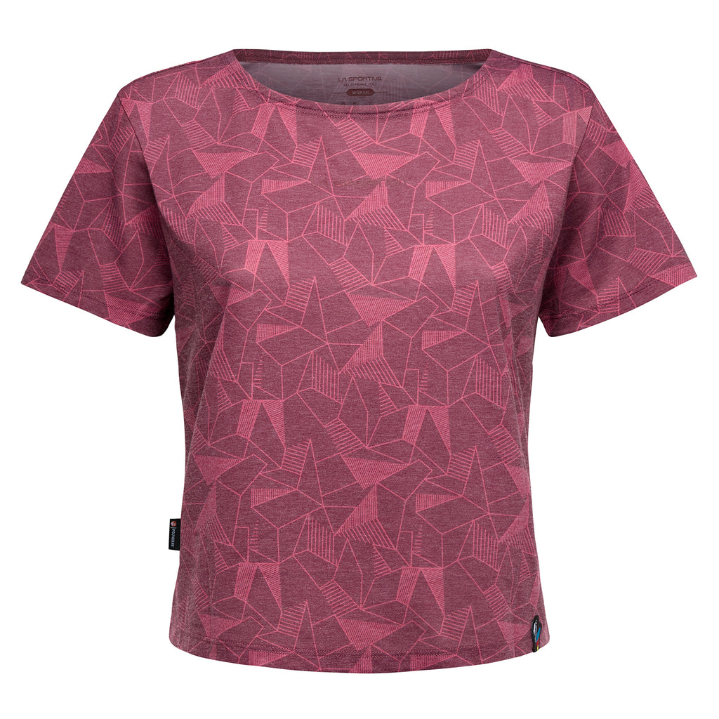 Dimension T-Shirt Femme (2025) Redwood/Rosebay Alt View #3
