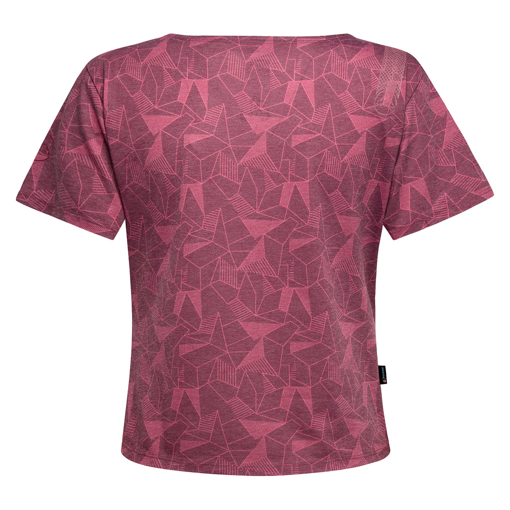 Dimension T-Shirt Femme (2025) Redwood/Rosebay Alt View #4
