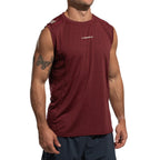 Débardeur Tracer pour hommes Redwood/Chalk Alt View #1