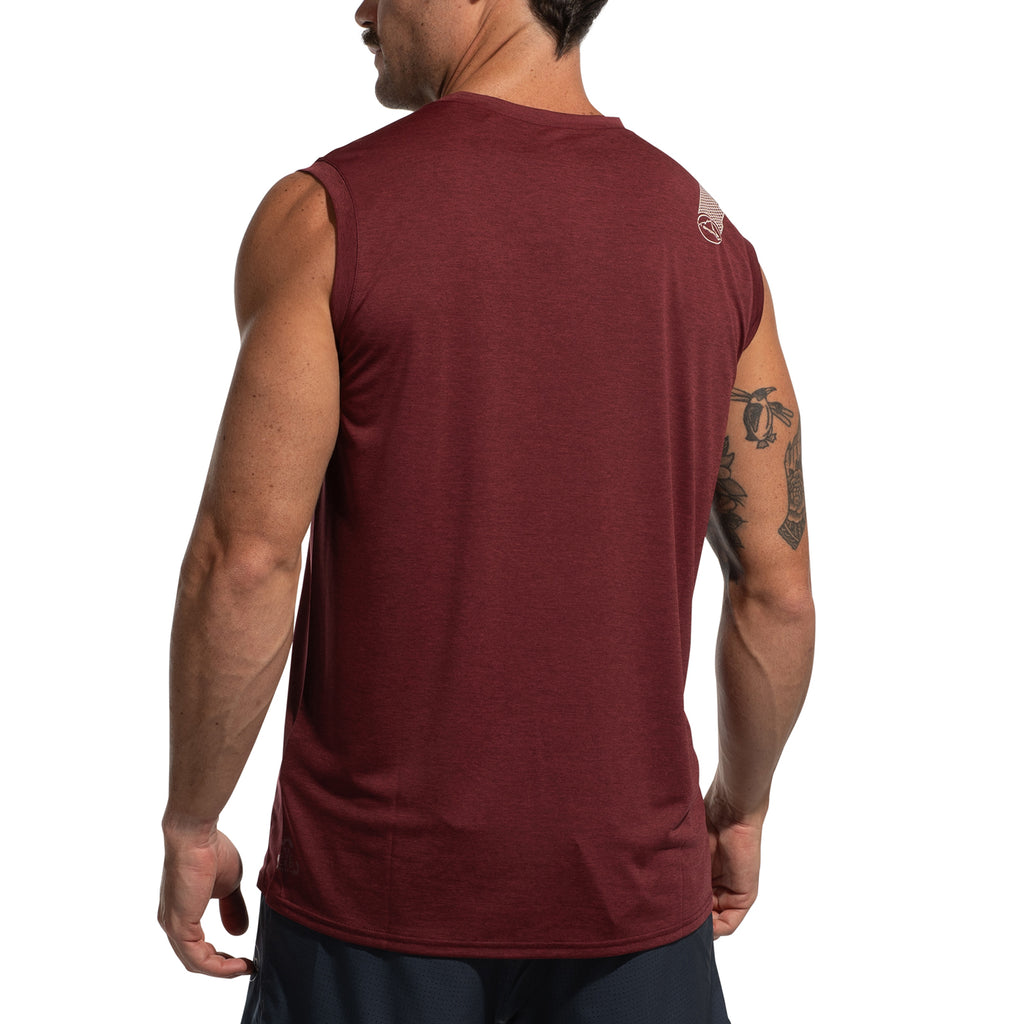 Débardeur Tracer pour hommes Redwood/Chalk Alt View #2
