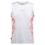 Pacer Tank Men's Chalk/Mountain Red Alt View #3