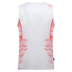 Pacer Tank Men's Chalk/Mountain Red Alt View #4