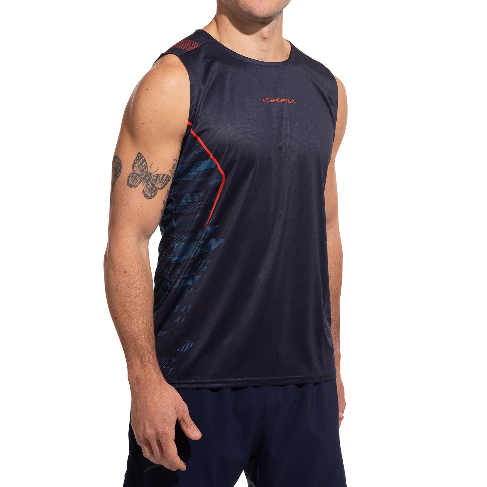 Pacer Tank Men's Deep Sea/Tropic Blue
