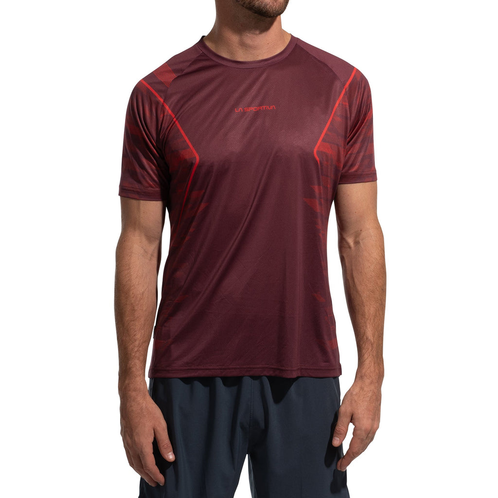 Pacer T-Shirt Men's Forest/Lime Punch Alt View #2
