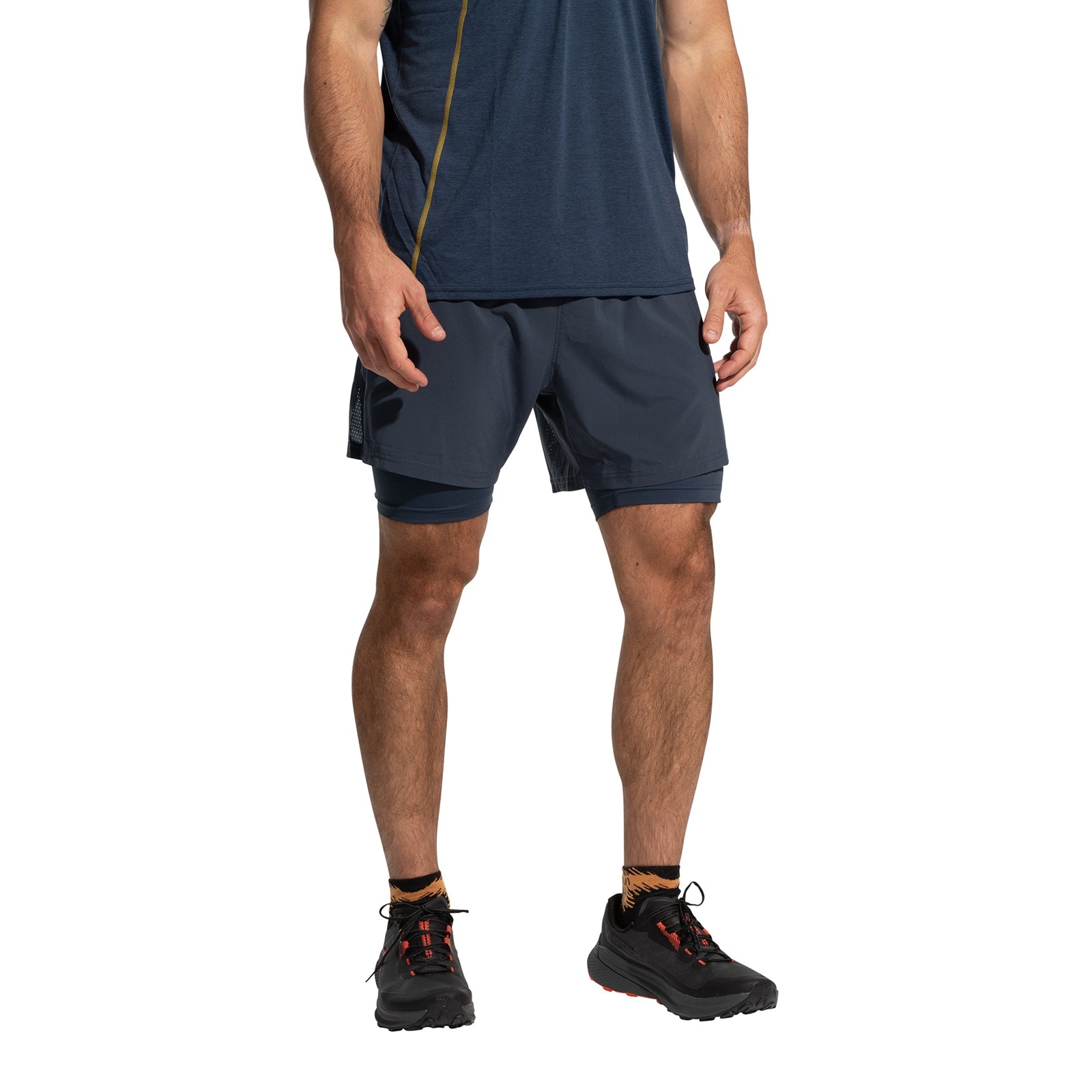 Trail Bite Shorts Men's Night Sky/Chalk