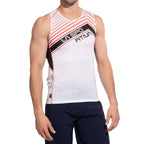 Slipstream Tank Men's White/Black Alt View #1