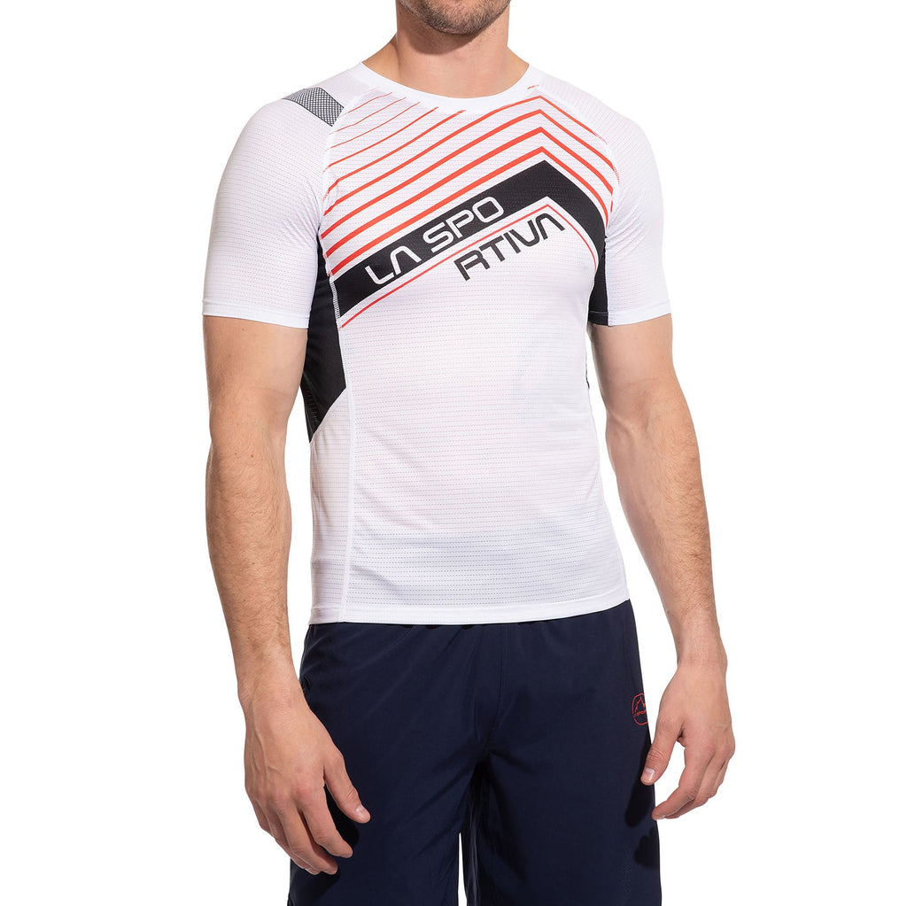 Wave T-Shirt Men's White/Black Alt View #1
