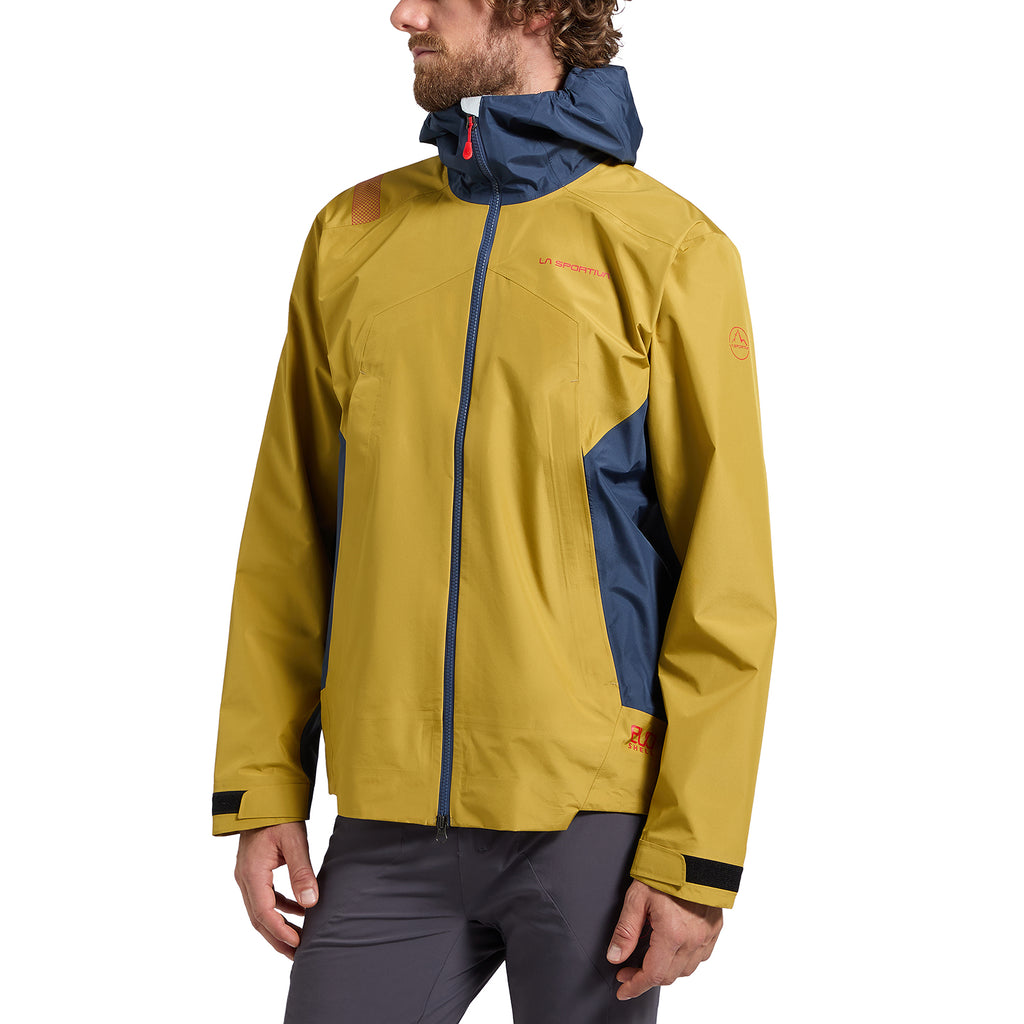 Discover Shell Jacket Men's (2025) Savana/Night Sky Alt View #4
