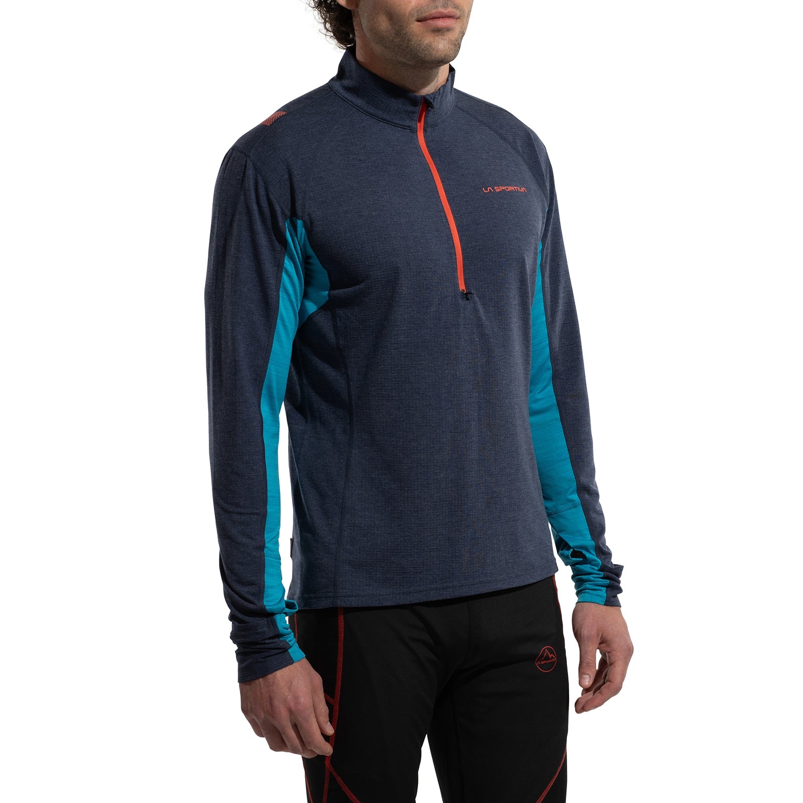 Swift Longsleeve Men's Deep Sea/Tropic Blue