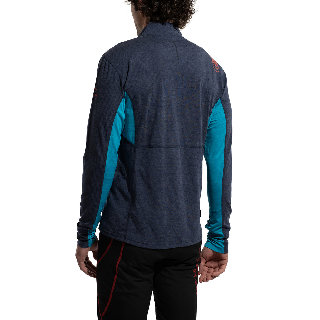 Swift Long Sleeve Men's Deep Sea/Tropic Blue Alt View #2
