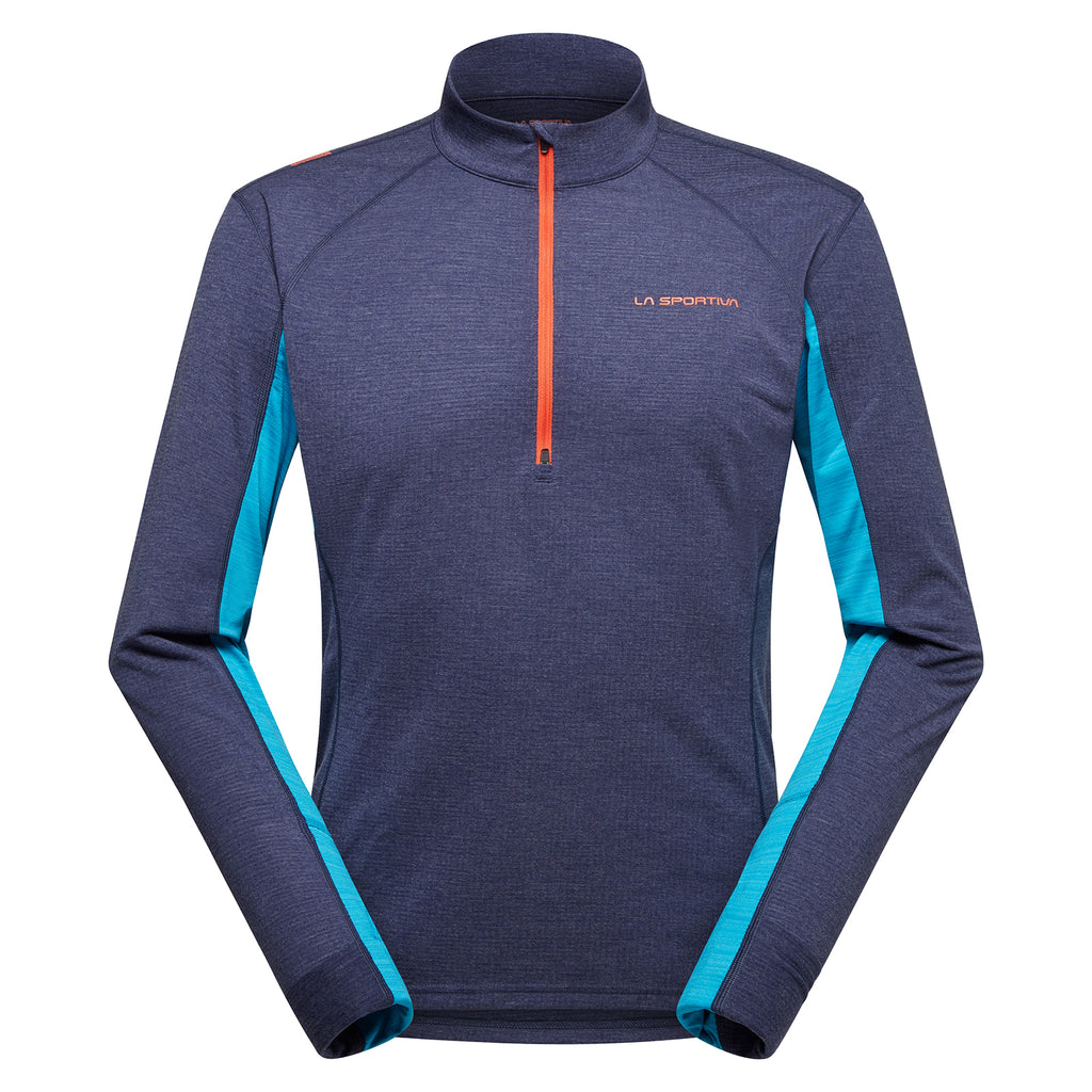 Swift Long Sleeve Men's Deep Sea/Tropic Blue Alt View #3

