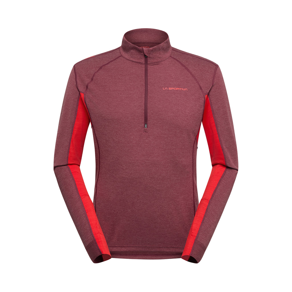 Swift Long Sleeve Men's Redwood/Mountain Red Alt View #7
