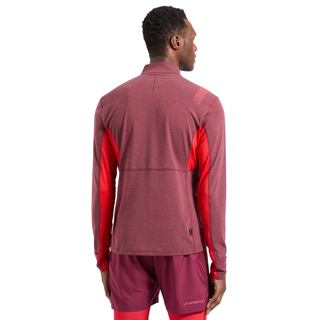 Swift Long Sleeve Men's Redwood/Mountain Red Alt View #5
