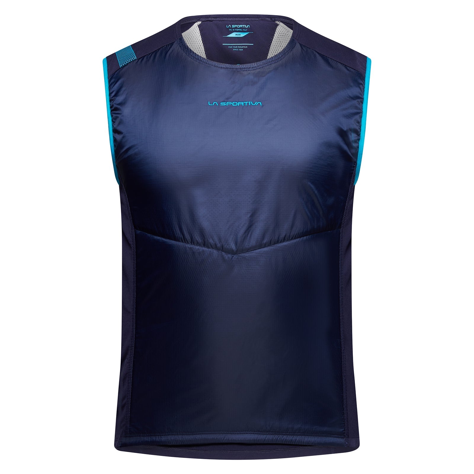 Gilet isolant Blizzard pour homme Deep Sea/Tropic Blue