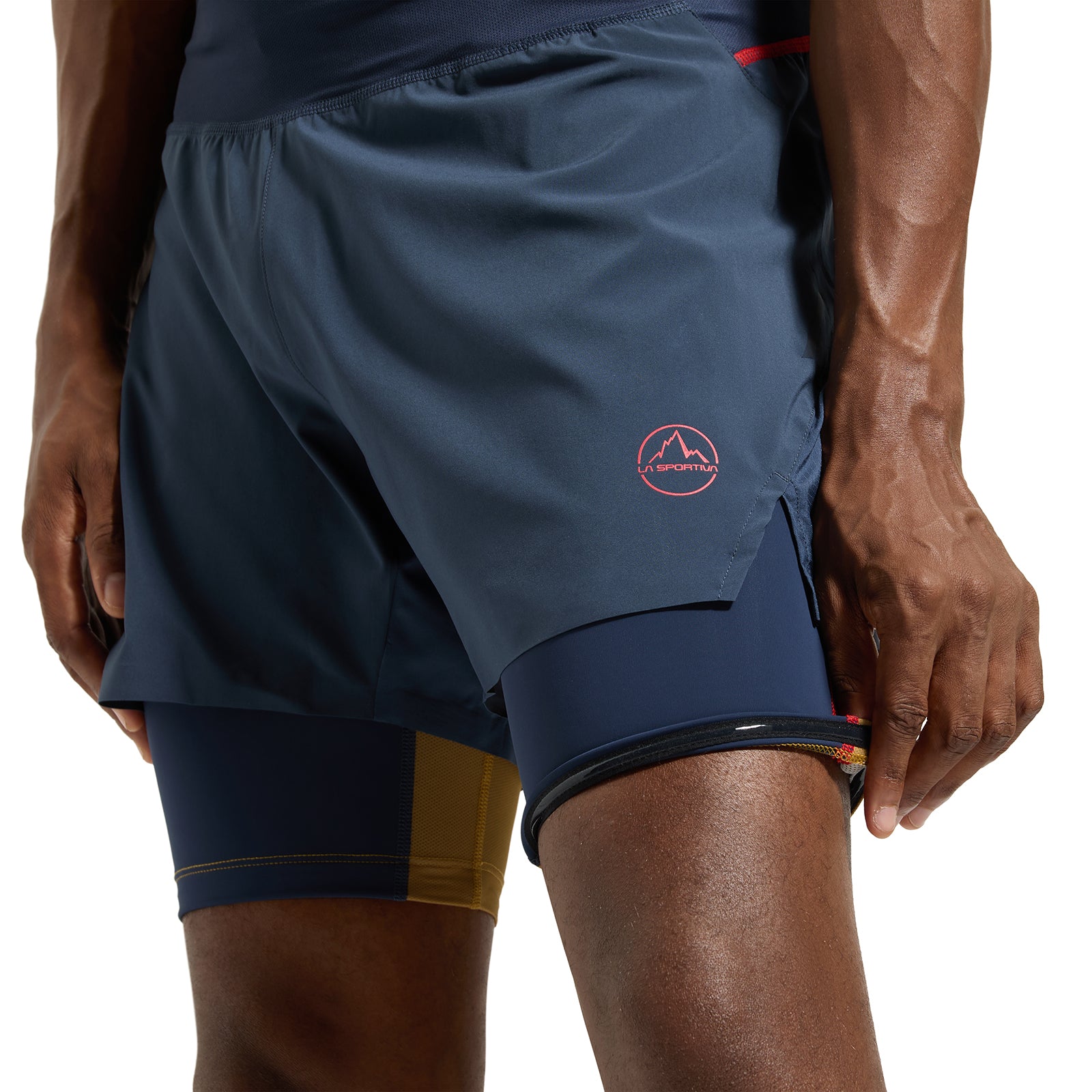 Shorts homme ultra-distance (2025) Ciel nocturne/Savane Alt View #5
