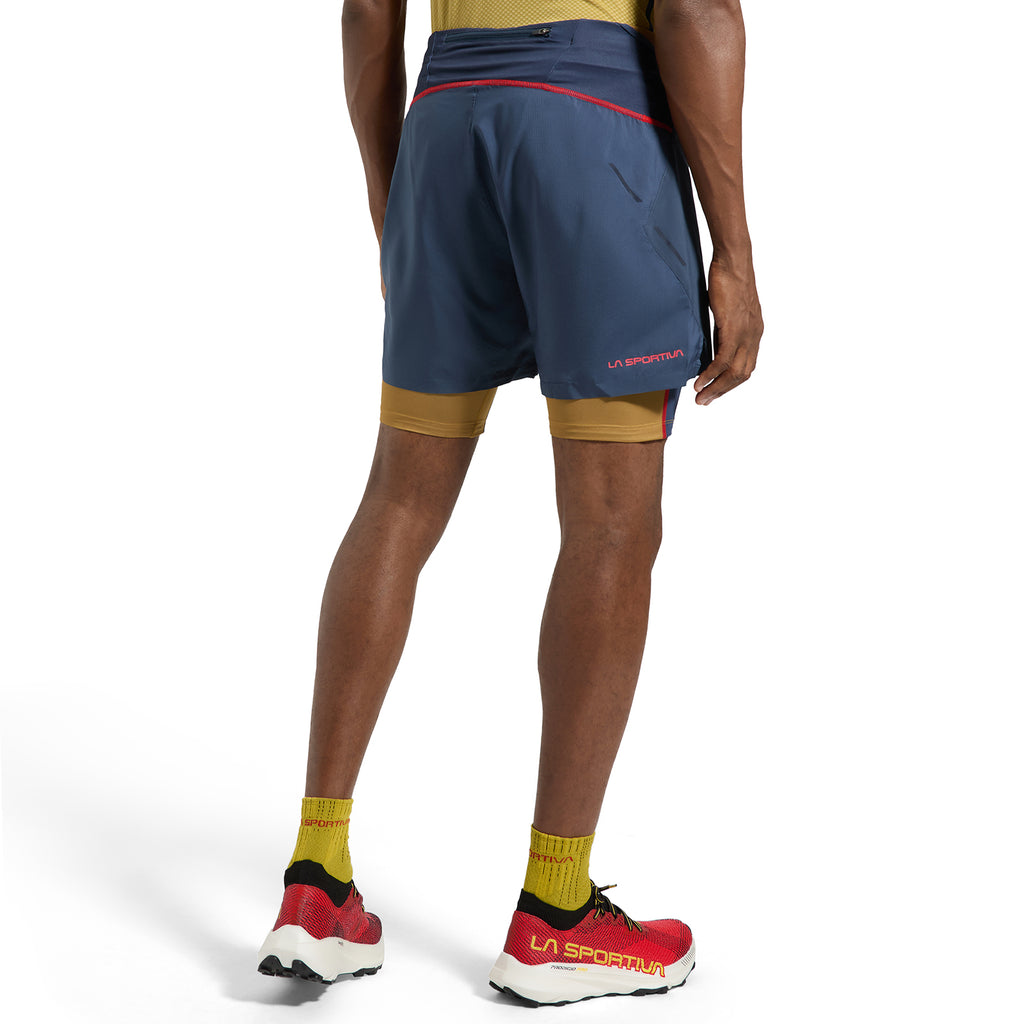 Shorts homme ultra-distance (2025) Ciel nocturne/Savane Alt View #7
