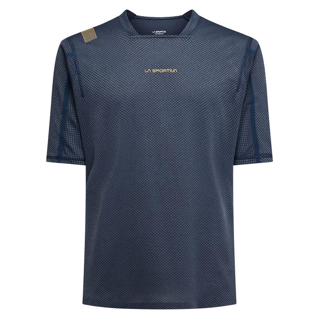 T-shirt Trail Bite pour hommes Ciel nocturne/Savane Alt View #3
