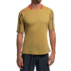 T-shirt Trail Bite pour hommes Rouge savane/montagne Alt View #1
