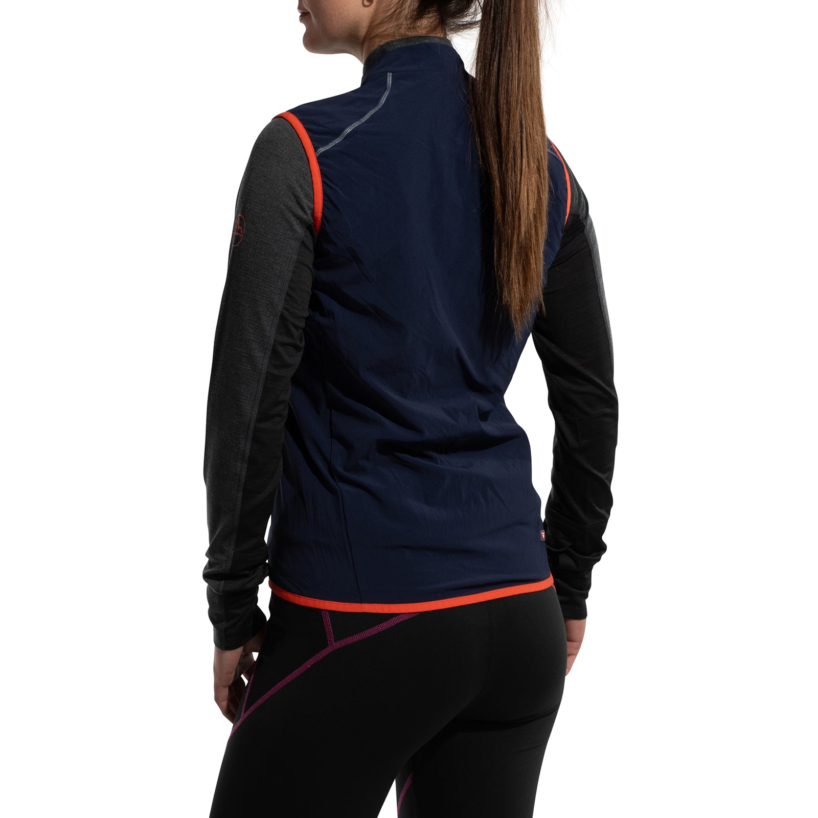 Alya Vest Women's Deep Sea/Cherry Tomato Alt View #3

