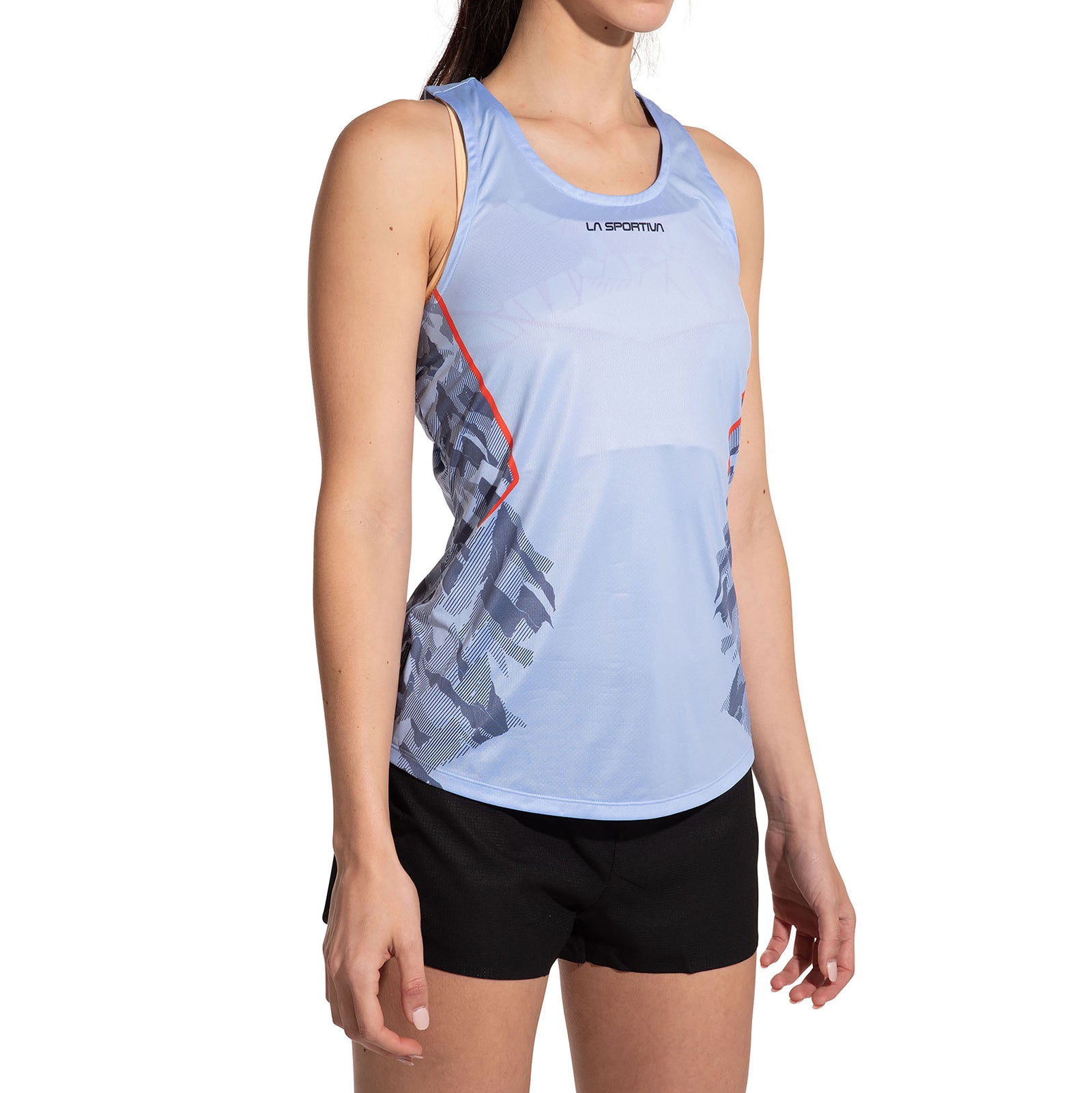 Pacer Tank Women's Stone-Blue/Deep Sea