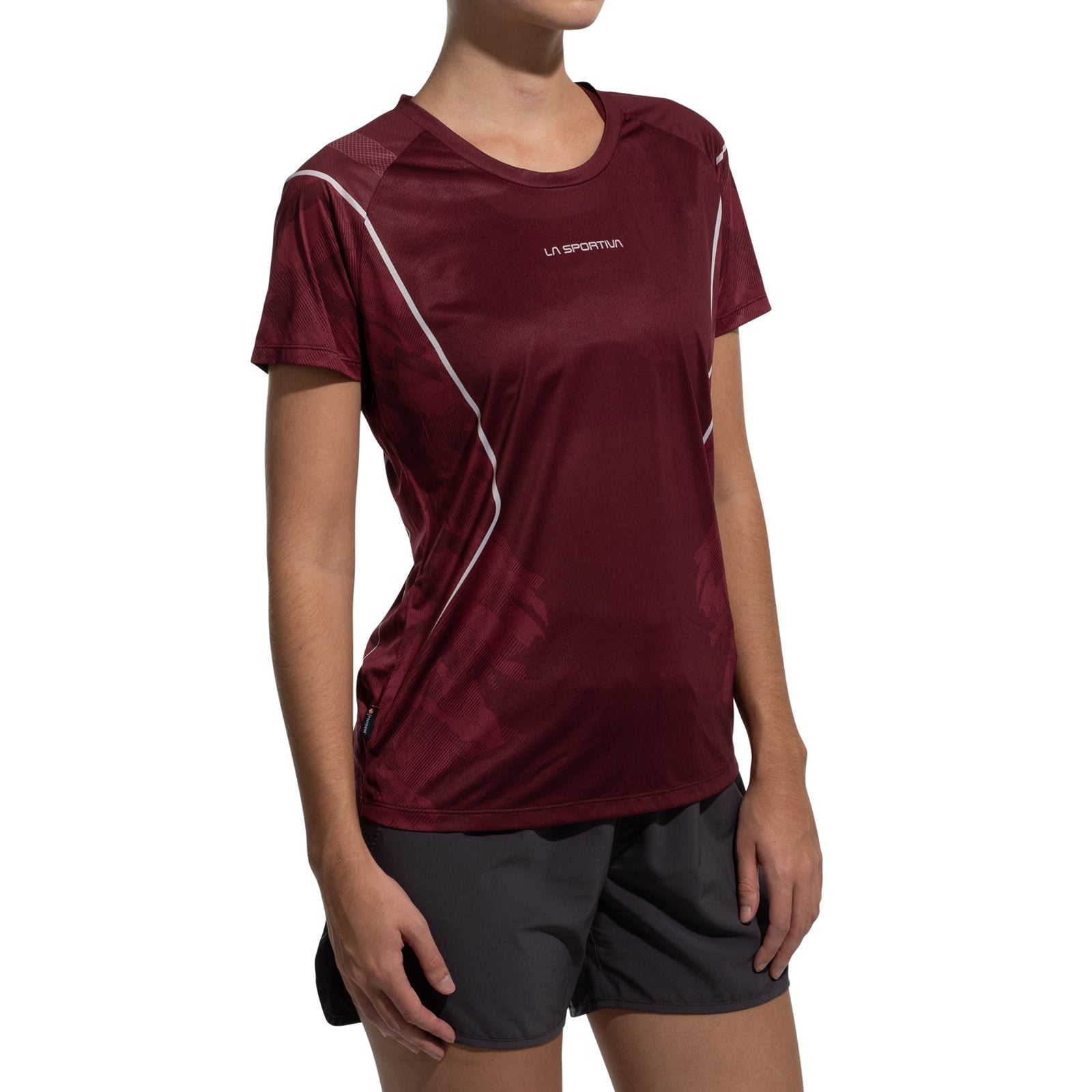 Pacer T-Shirt Women's Redwood/Chalk