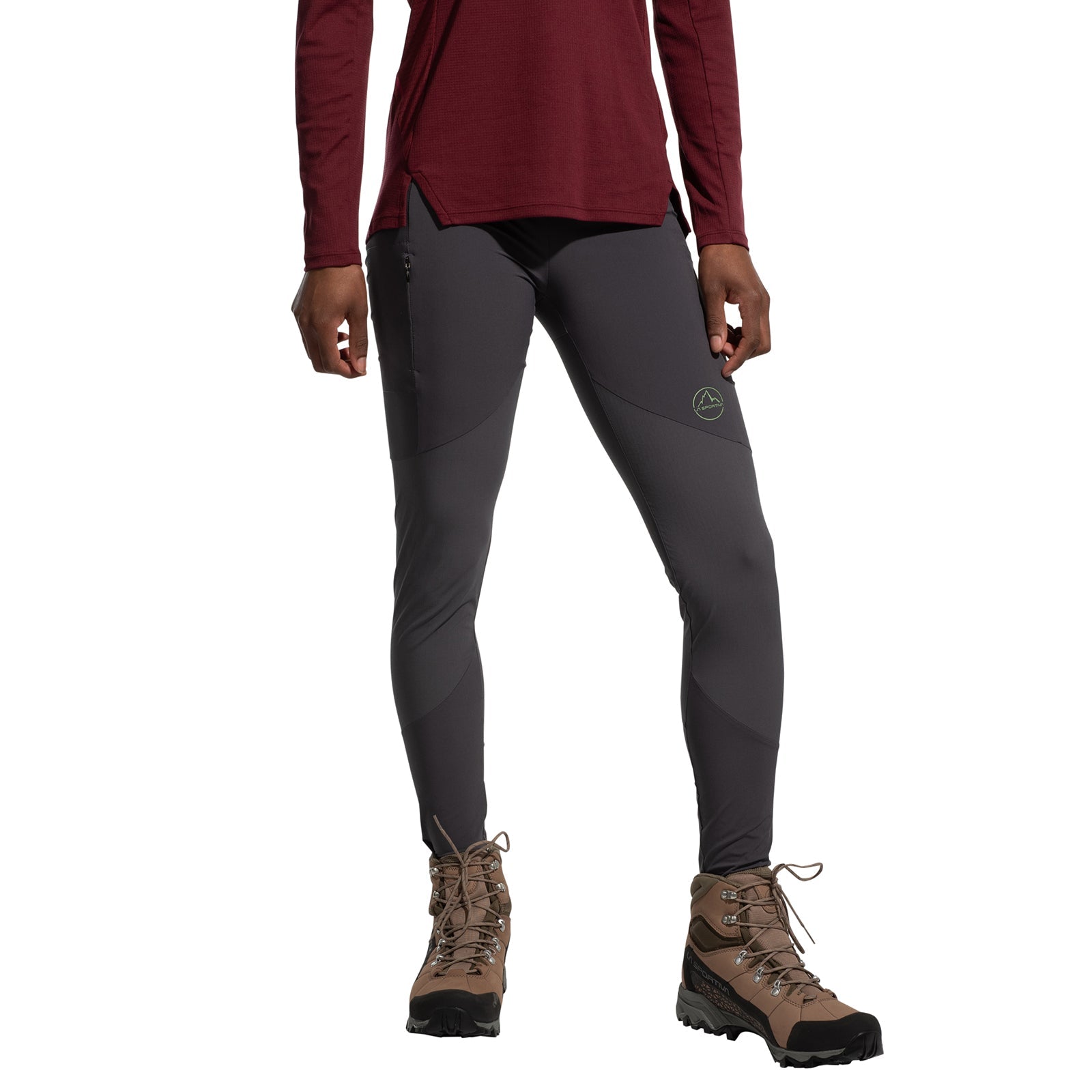 Camino Tight Pants Women's (2025) Onyx/Aspen Green