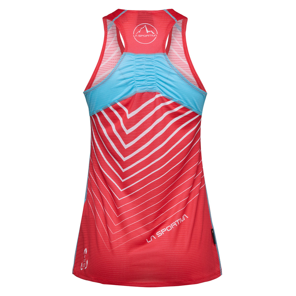 Débardeur Slipstream pour femmes Hibiscus/Bleu Malibu Alt View #2
