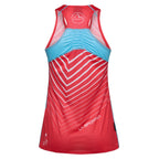 Débardeur Slipstream pour femmes Hibiscus/Bleu Malibu Alt View #2