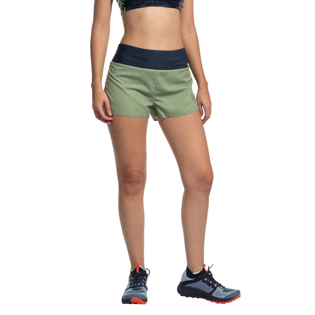 Freccia Shorts Women's Aspen Green/Night Sky Alt View #1
