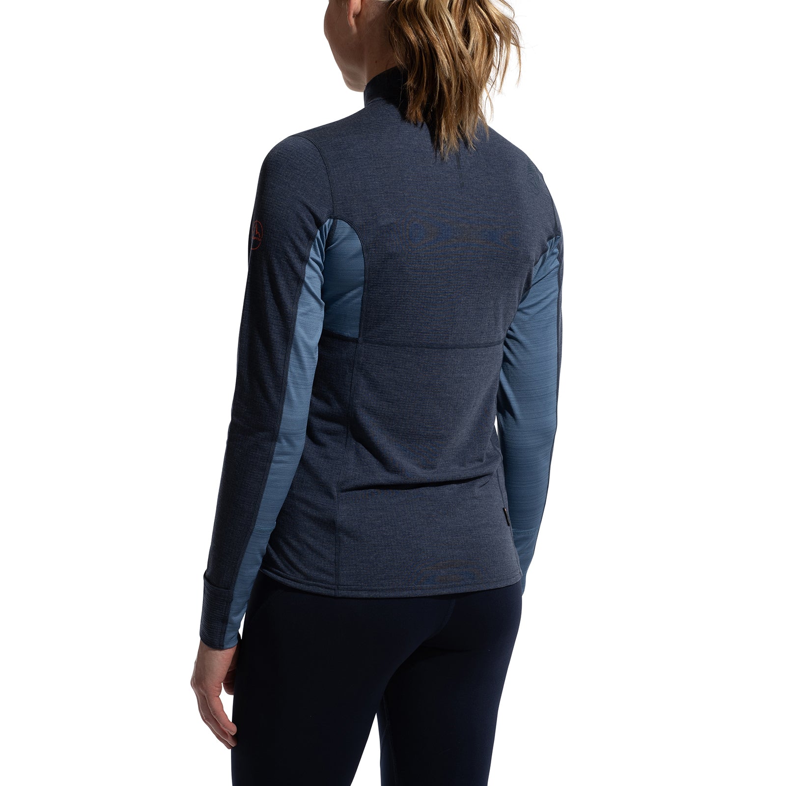 T-shirt à manches longues Swift pour femmes Deep Sea/Moonlight Alt View #2
