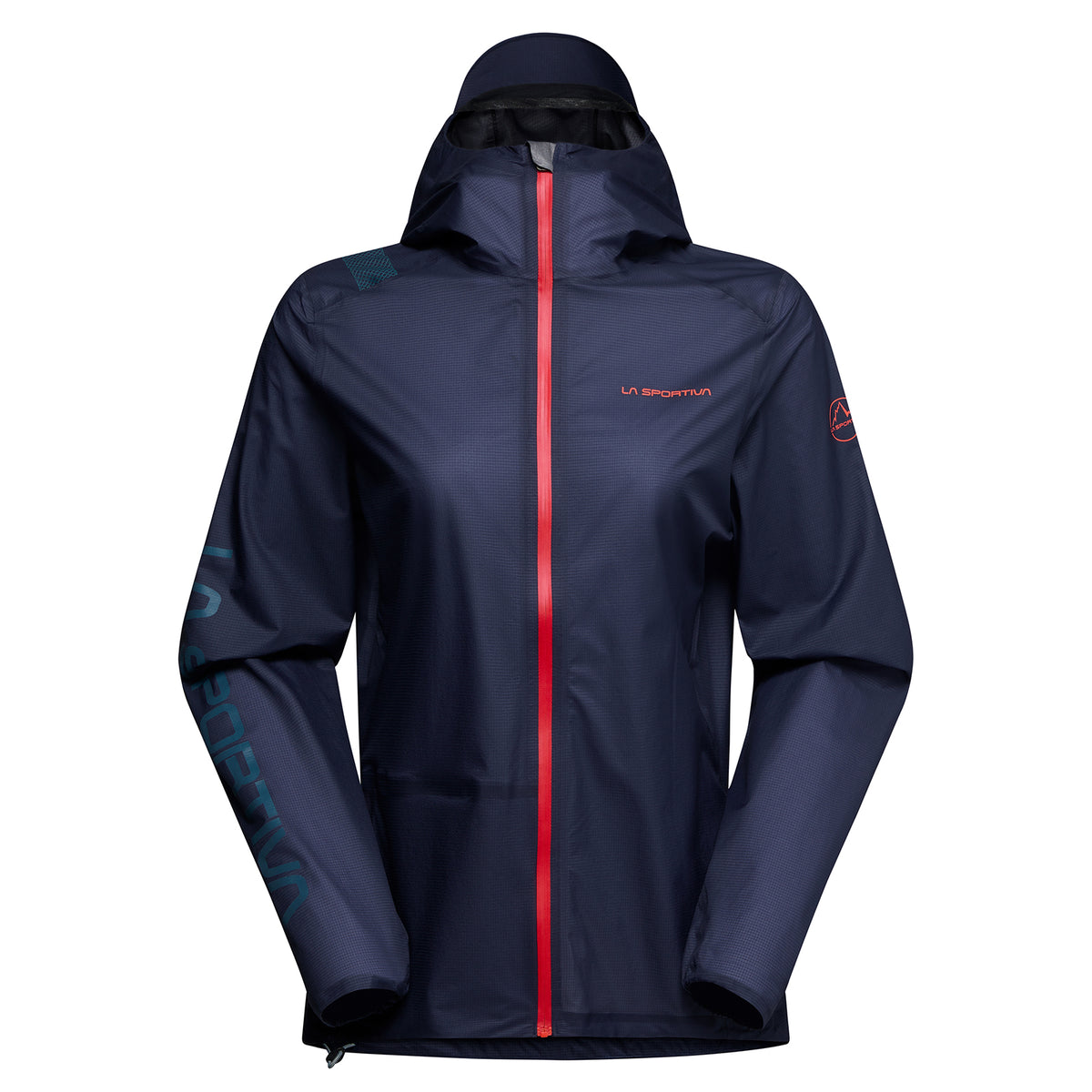 Ethereal Pro Jacket Women's Deep Sea/Cherry Tomato Alt View #3

