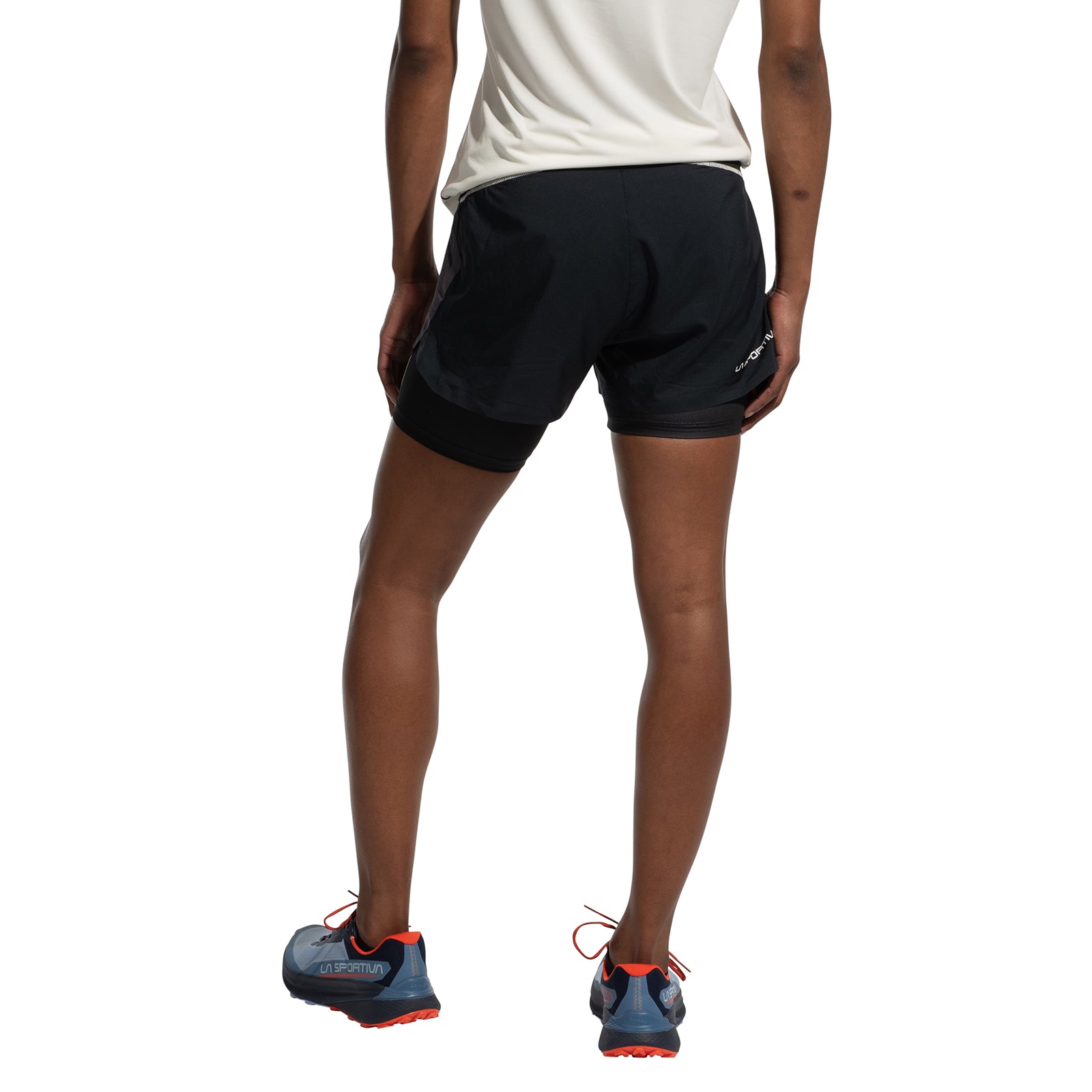 Ultra Distance Shorts Women's Onyx/Chalk Alt View #2
