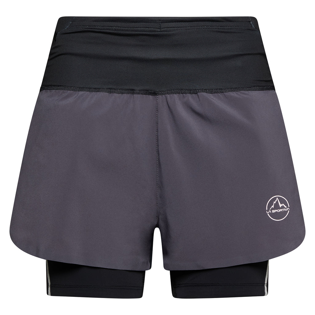 Ultra Distance Shorts Women's Onyx/Chalk Alt View #3
