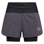 Ultra Distance Shorts Women's Onyx/Chalk Alt View #3