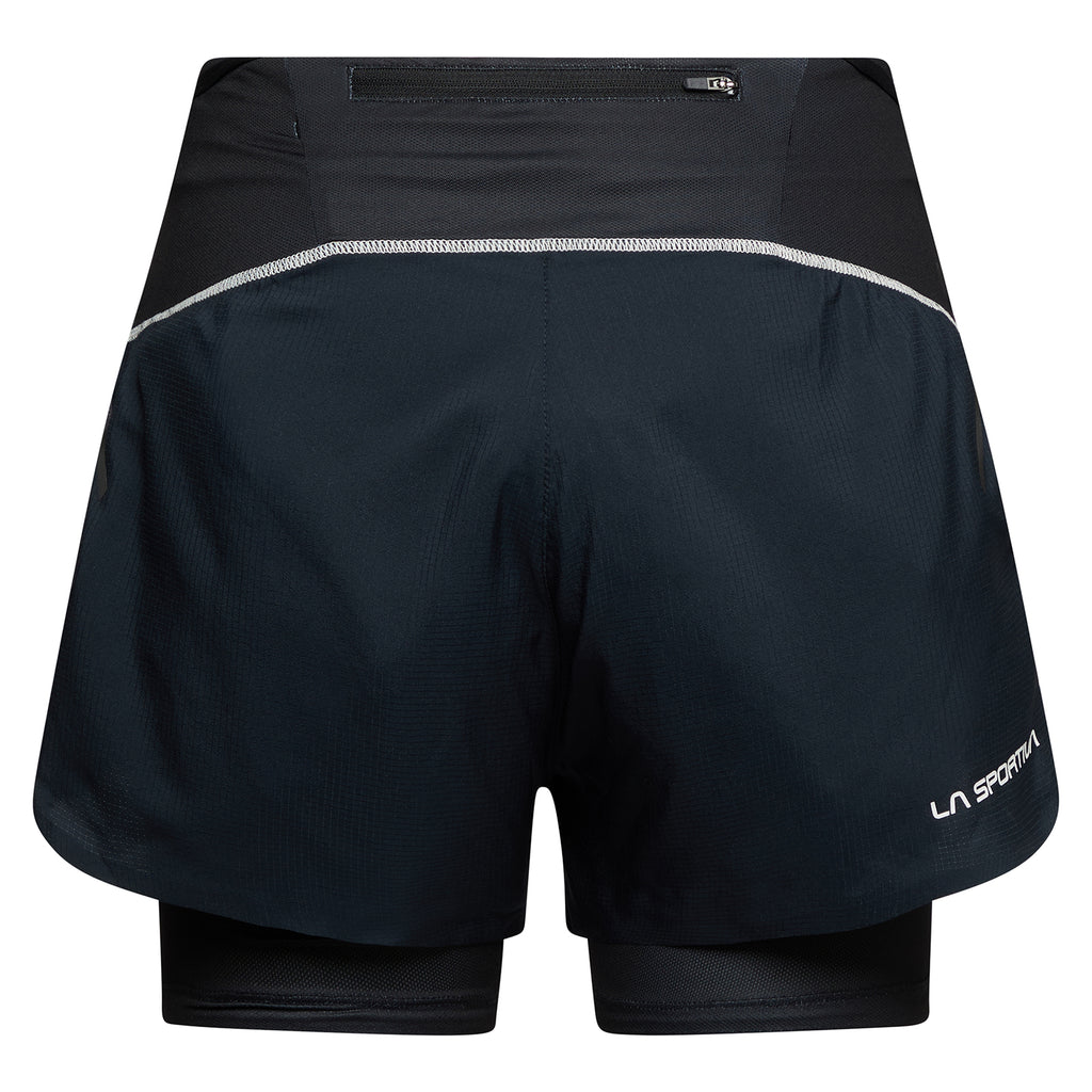 Ultra Distance Shorts Women's Onyx/Chalk Alt View #4
