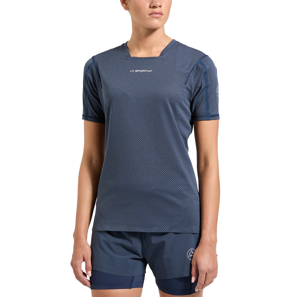 Trail Bite T-Shirt Women's Night Sky/Chalk Alt View #2
