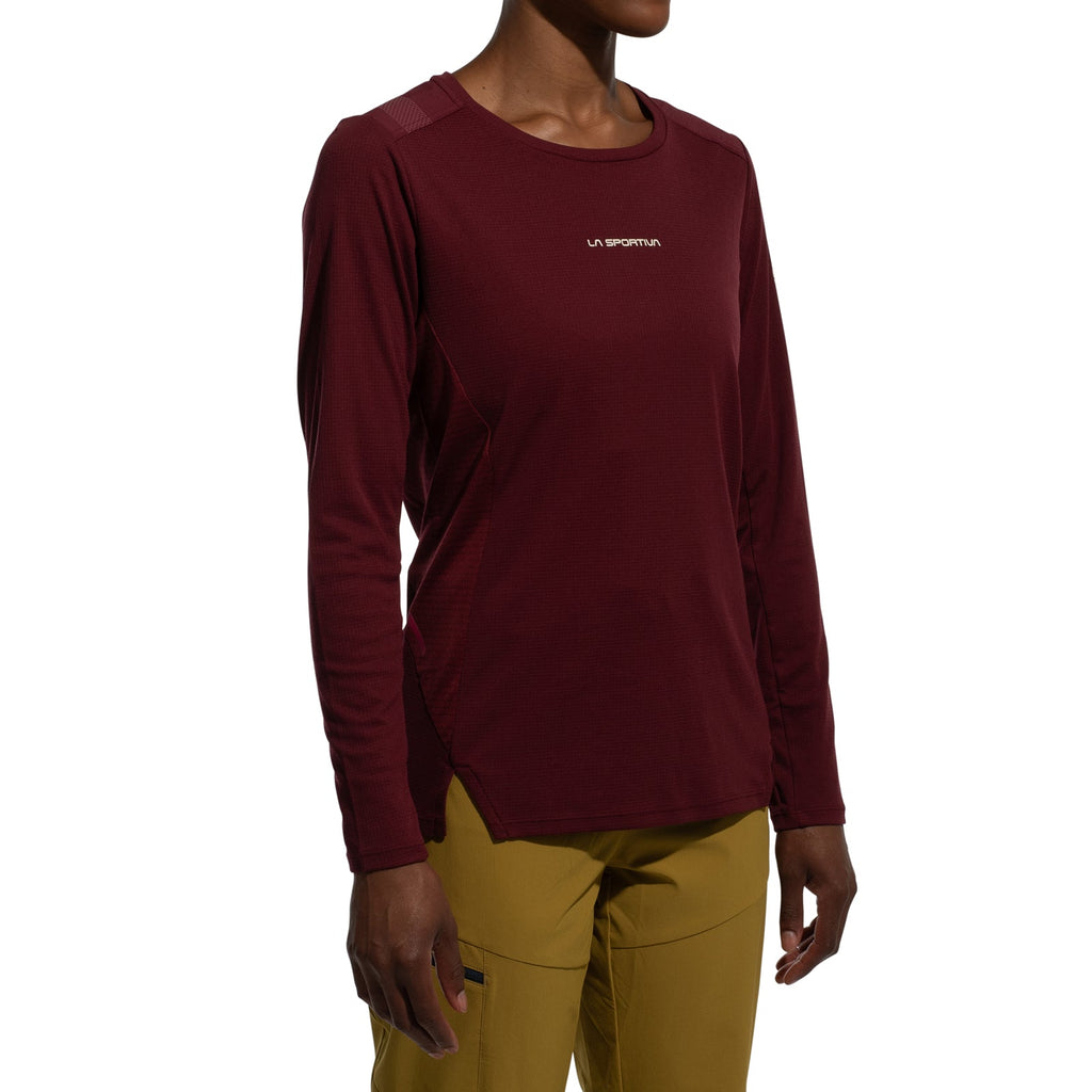 Beyond Long Sleeve Women's (2025) Redwood/Chalk Alt View #1
