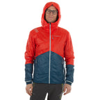 Guide alpin Primaloft Hoody Homme (2024) Coquelicot/Bleu orage Alt View #3