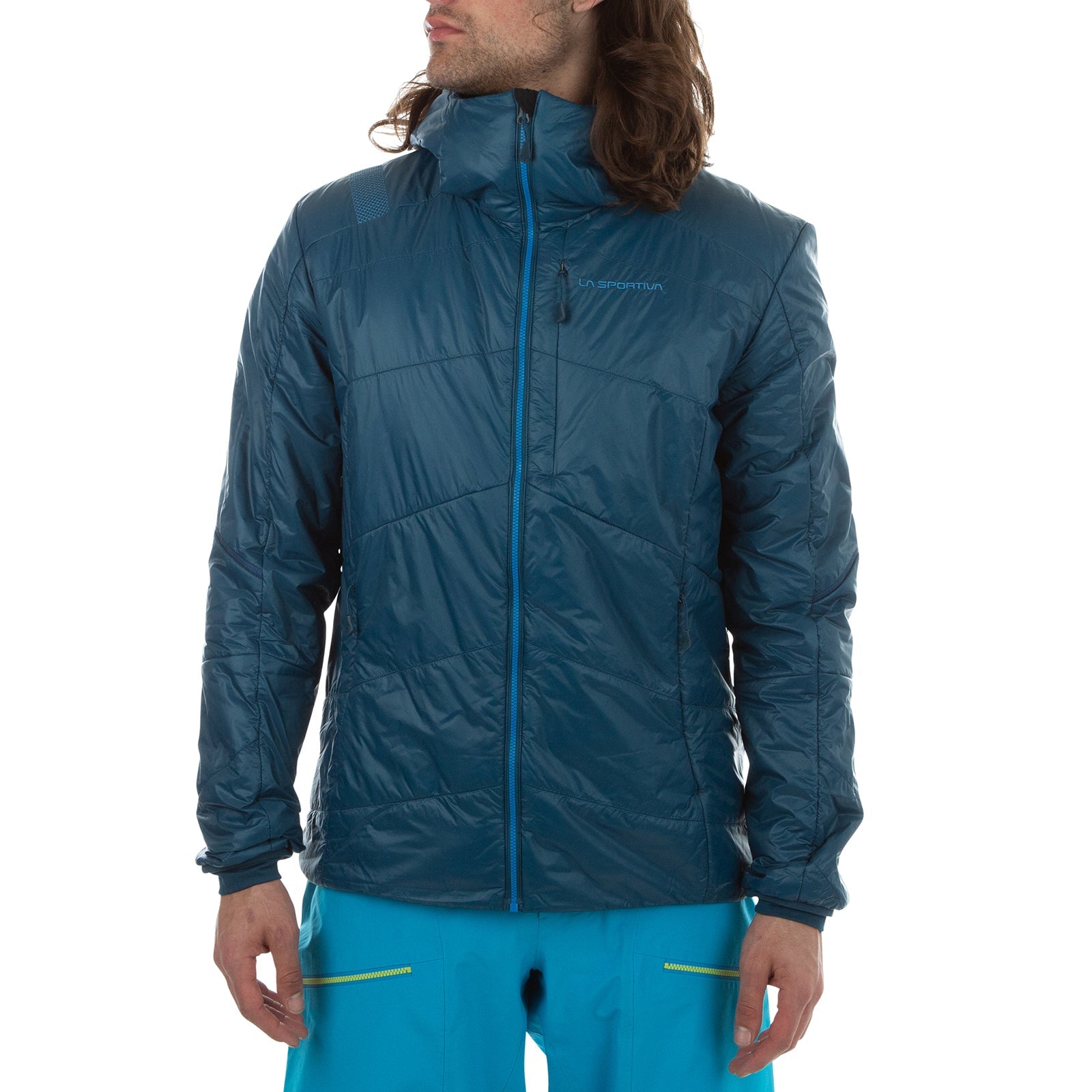 Alpine Guide Primaloft Hoody Men's (2024) Storm Blue/Electric Blue