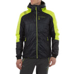 Guide alpin Primaloft Hoody Homme (2024) Punch noir/citron vert Alt View #1