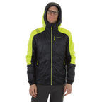 Guide alpin Primaloft Hoody Homme (2024) Punch noir/citron vert Alt View #3