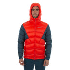 Supercouloir 1000 Down Jacket Men's Poppy/Storm Blue Alt View #3