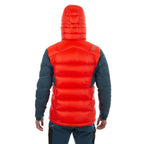 Supercouloir 1000 Down Jacket Men's Poppy/Storm Blue Alt View #4
