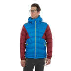 Supercouloir 1000 Down Jacket Men's Electric Blue/Sangria Alt View #1