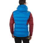 Supercouloir 1000 Down Jacket Men's Electric Blue/Sangria Alt View #2