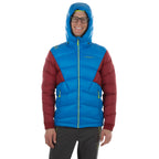 Supercouloir 1000 Down Jacket Men's Electric Blue/Sangria Alt View #3