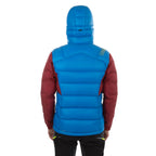 Supercouloir 1000 Down Jacket Men's Electric Blue/Sangria Alt View #4