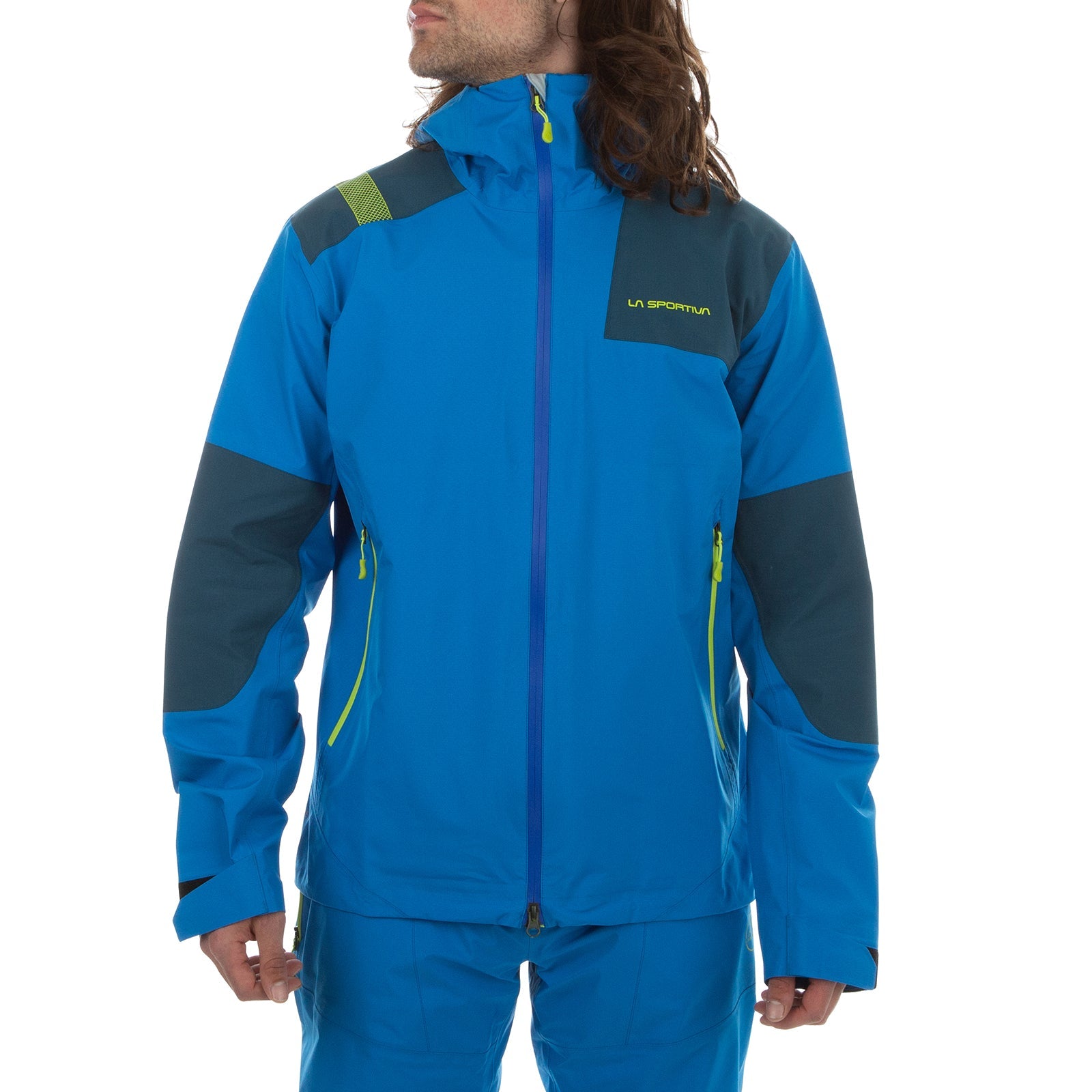 Roseg GTX Jacket Men's Electric Blue/Storm Blue